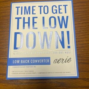 Low Back Bra Converter